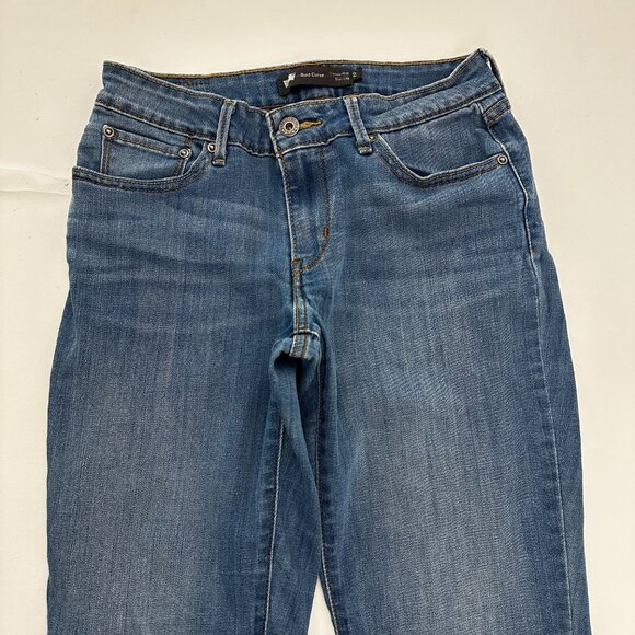 Levi's Bold Curve Classic Rise Slim Leg Women's size 6 Medium Blue Denim Jeans - Picture 2 of 4